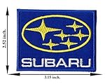 Blue Subaru Car Motor Logo Iron-on Patch Embroidered Sew T-shirt Hat