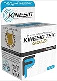 Kinesio Tex Gold Wave, Latex-Free, Water-Resistant - Blue - 6 PACK, 2
