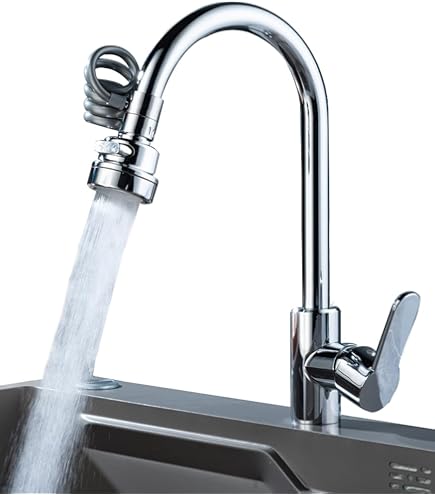 Manguera Retractil Jwthee Extensor De Grifo De Fregadero De Cocina