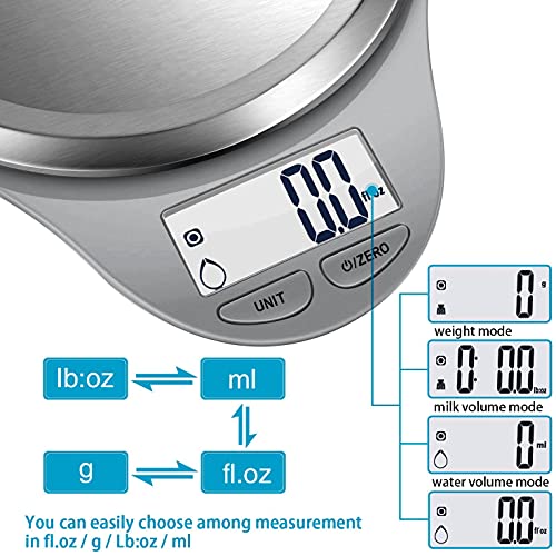 NUTRI FIT Multifunction Food Scale Digital Kitchen Scale Weight in