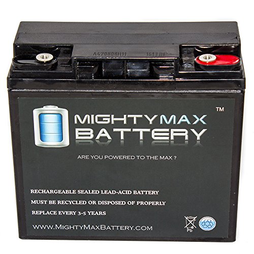 Mighty Max Battery 12V 18AH SLA Internal Thread Battery for E-Wheels EW-36 Mobility