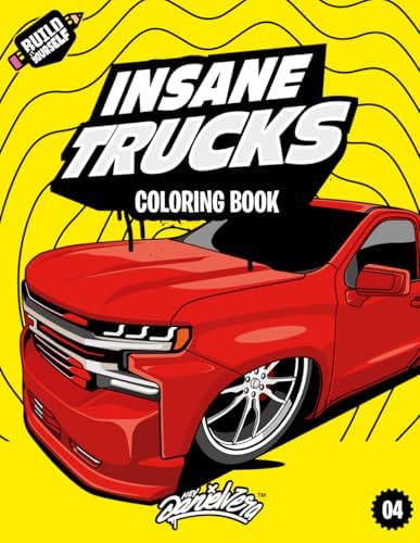 101 Off-Road 4x4 Vehicles Coloring Book: Exciting Adventures for