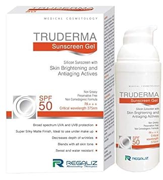 REGALIZ TRUDERMA SUNSCREEN GEL, SPF-50 (50 g)