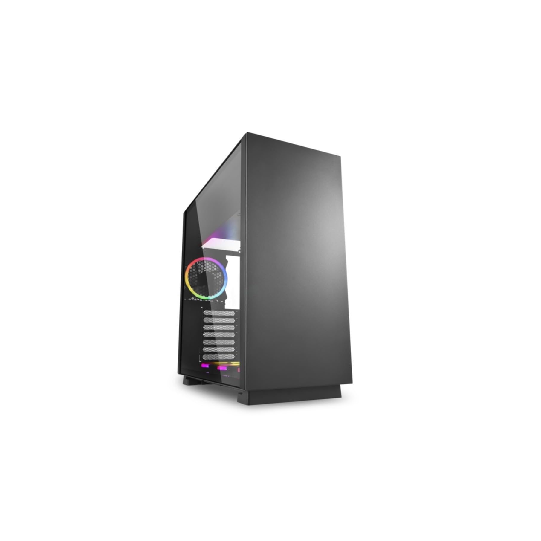Sharkoon Pure Steel RGB Black Mid Tower Case (M-ITX/M-ATX/ATX/E-ATX/CEB/EEB)