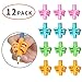Jelacy Pencil Grips - Pencil Grips for Kids Handwriting, Writing Assisted Grip, Posture Correction Tool for Children's Preschool Children's Pencil Grip.(Pencil Grips 12 Pack) (Green)