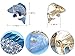 Alilang Koi Gold Fish Carp Golden Tone Enamel Aqua Blue Crystal Rhinestone Ocean Animal Pin Brooch