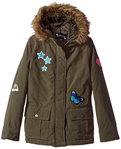 Rothschild big girls  patch jacket, fatigue, m