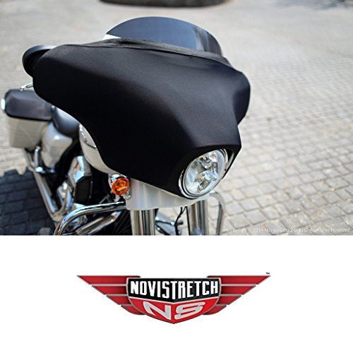 MIDWEST CORVETTE Harley Davidson Novistretch Bat-Wing Fairing Mesh Mask Bra Fits: All HD Touring Motorcycles with The Batwing Fairing