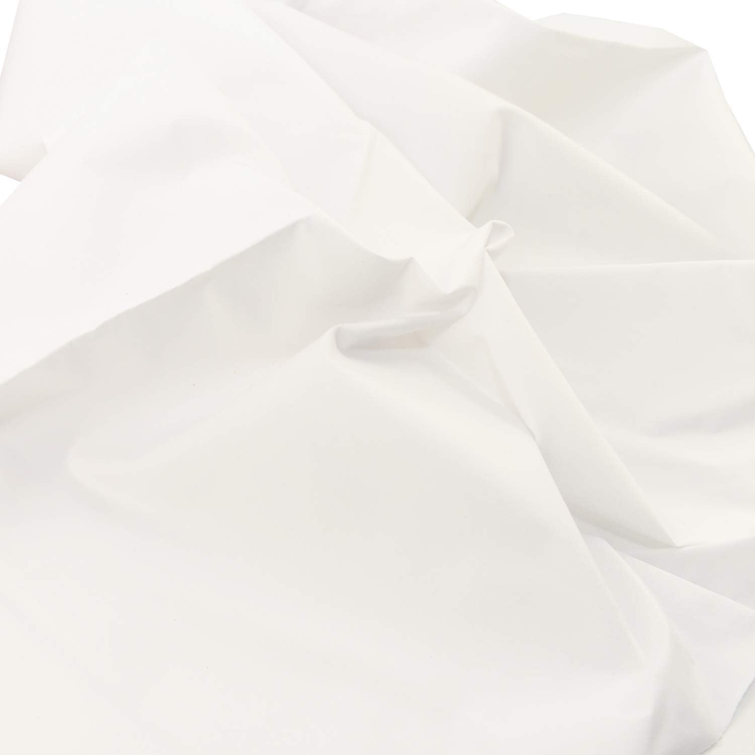 Pre-Cut Quilting Cotton Fabric Bleach White Color Craft Cloth DIY for Sewing Crafting 61" by 1 Yard Rose Flavor