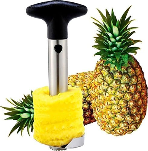 Utopia Kitchen Pineapple Corer Slicer Peeler - Stainless-Steel - 3 in 1 Tool
