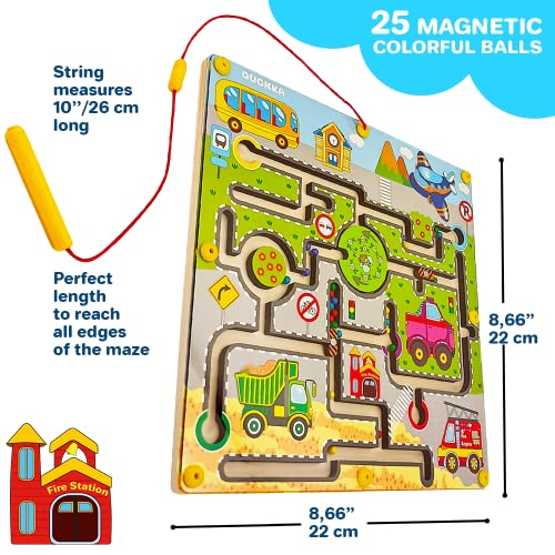 Maze Toddler Board Games for 2 3 Year Olds Blue Travel Toys