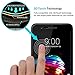 [3 Pack] LK Screen Protector for LG K10 2018 / LG K30, [Full Cover] Tempered Glass with Lifetime Replacement Warranty (Black)
