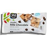 365 by Whole Foods Market, Jumbo Milk Chocolate Baking Chips, 10 oz