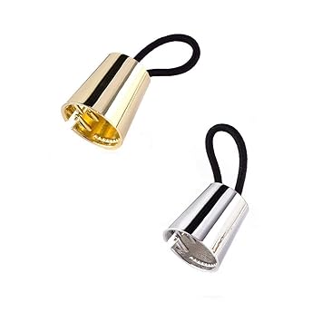 Amazon Com 2 Pcs Metal Hair Ties Gothic Punk Women Girl Metal