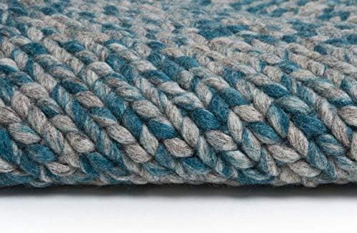 Sukhi Mina: Green, Light Grey, Incredibly Soft Carpet, Handmade (170cm x 240cm / 5' 6.9'' x 7' 10.4'')