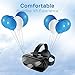 Fritesla Virtual Reality Headset 3D Glasses VR Box for Smartphone Iphone 6 plus Samsung S6-Black