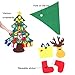 SHOONRY Felt Christmas Tree Set Ornaments DIY Home Decoration Wall Hanging for Christmas, New Year, Various Festivals