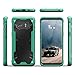 Zizo Proton 2.0 Series Compatible with Samsung Galaxy Note 8 Case Military Grade Drop Tested with Tempered Glass Screen Protector Green Black