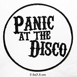 Panic At the Disco Songs Music Band Logo Vest Jacket Hat Hoodie Backpack Patch Iron On