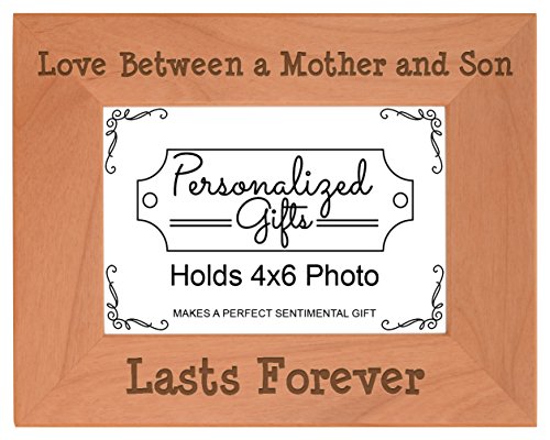 mom son picture frame