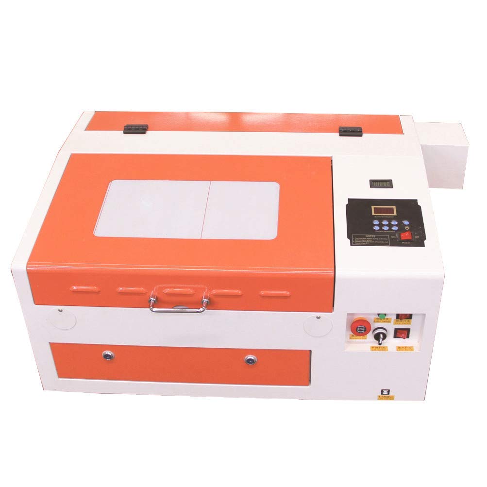 TENHIGH Laser Engraving Cutting Machine 300x400mm 50W CO2 Laser