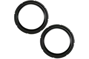 Jutagoss 10 Inch Speaker Rubber Edge,245mm (OD) x 185mm (ID) Surround Rings Replacement Parts for DIY Speaker Repair Kit,2 PC