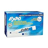 Expo Original Dry Erase Markers, Bullet Tip, Blue, Box of 12 (88003)