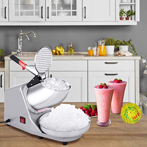 Smoothies Ice Crusher Eiscrusher Elektrische Sicherheitsschalter Rust-Proof Eiszerkleinerer Leicht Zu Bedienen – Bild 5