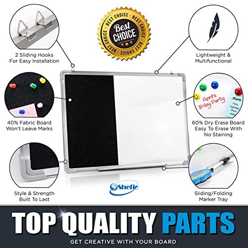 1 Combination+Magnetic+Whiteboard+Bulletin+Cubicle