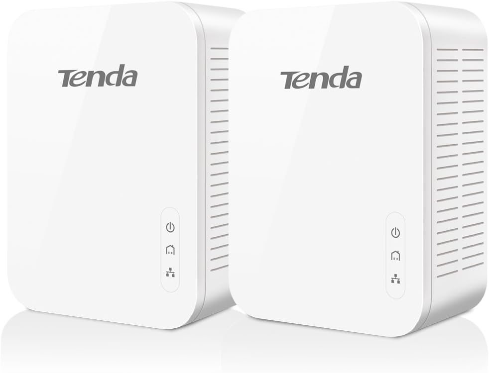 Tenda PH3 1000Mbps Powerline Adapter Kit with Single Port/Home Plug AV2 UK Extender for Fast and Stable Network Expansion UK Plug Version - Image 3