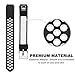 AdePoy Fitbit Alta Bands and Alta HR Bands, Newest Adjustable Replacement Wristband with Secure Metal Clasp for Fitbit Alta HR and Fitbit Alta