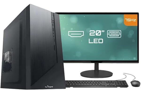 COMPUTADOR COMPLETO OFFICE INTEL CORE I5 4570 4ª GERAÇÃO 16GB RAM SSD 240GB MONITOR 20'' 75HZ HDMI WINDOWS 11
