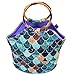 Artovida Artists Collective Lunch Purse | 11 x 15 x 6 Inches Large Reusable Insulated Lunch Tote with Inside Pocket - Design by Monika Strigel (Germany) Really Mermaid - Bamboo