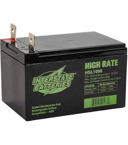 パーツ Panasonic - Panasonic 12Ah Panasonic LC-RA1212PG1 12V 12Ah Sealed Lead Acid Replacement