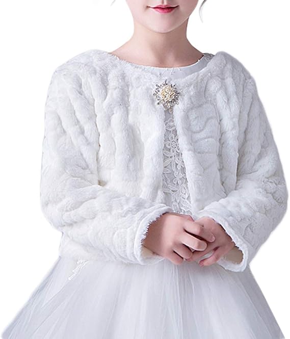 Amazon チレエコ Chireeko 女児 羽織 ボレロ コスチューム ポンチョ ジャケット カーディガン 子供服 長袖 フォーマル パーティー 七五三 発表会 結婚式 厚さ 冬 かわいい きれいめ 女の子 カーディガン ボレロ 通販