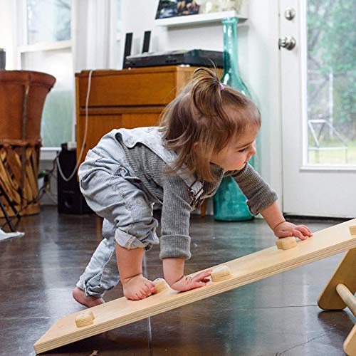 Tottlr Climbing Triangle Rock Wall Ramp (Large) (Rock Wall) Indoor