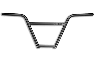 Fatboy Mini BMX Handlebar 4pc Chromoly 4130 with a 9.5 inch Rise (4-pc FBHB Grey)