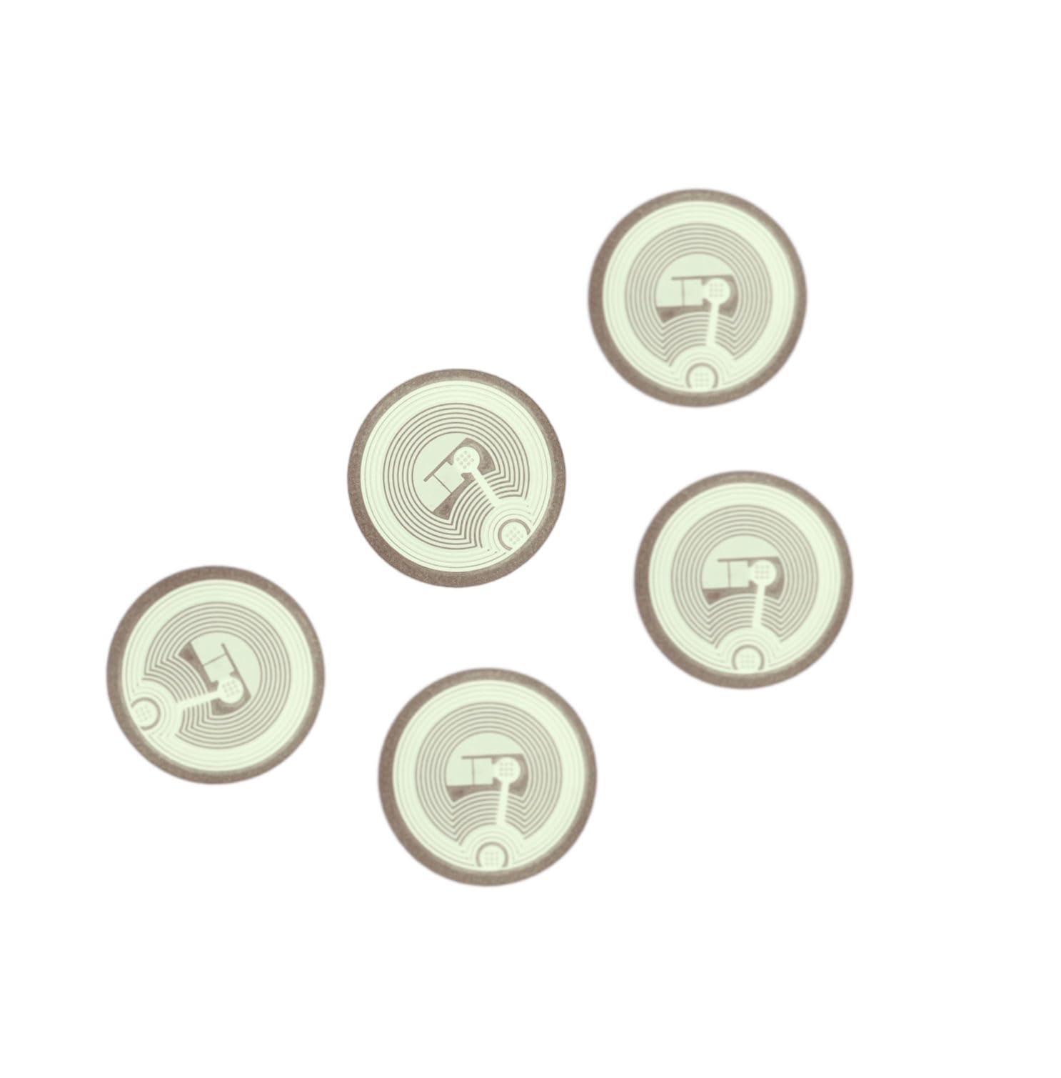 TECHNEE Magic Pass Sticker | Programmable MCT Android | Editable UID (5, Round)