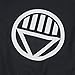 Popfunk Green Lantern Black Lantern Corps Logo T Shirt & Stickers (X-Large)