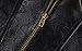 FIYOTE Women 14 Steel Bone Steampunk Leather Vintage Bustiers Corsets (M, Black)