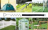 Delex Heavy Duty Trampoline Anchor Kit 4x Ground Stakes 40cm Galvanized view 9