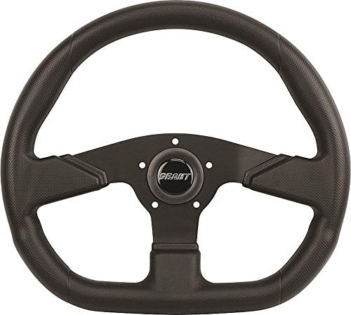 Grant Flat Bottom Golf Cart Steering Wheel (Black)