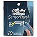 Gillette Venus Women's Sensor Excel 2 Blade Razor Refills, 10 Count