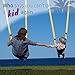 TREE SWING STRAPS HANGING KIT EXTRA LONG 10ft 5600lbs(SGS Certified) –Rope – Outdoor – Kids and Adults – Hammocks – 2 Extra Long & Wide Straps – Tree Friendly – Safe and Fun for Baby & Toddler