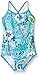 Kanu Surf Girls 1 Piece Swimsuit, Summer Dream Blue Paisley, 12