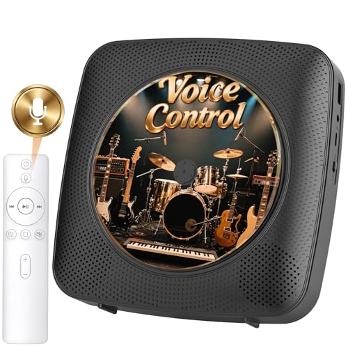 Gueray CD Player Portable Bluetooth Offline Voice