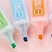 6Pcs Cute Highlighters Pastel Office Supplies - Aesthetic Highlighters Cute School Supplies Highlighters Retractable Highlighters Assorted Colors Cross Highlighter Pen Bible Markers for Students Gift