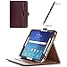 ProCase Galaxy Tab S2 8.0 Case - Leather Stand Folio Case Cover for 2015 Galaxy Tab S2 Tablet (8.0 inch, SM-T710 T715 T713) - Brown