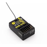 MLRPGO Flysky FGR8B IPX4 2.4GHz 8CH PWM PPM i-Bus Output Receiver | For AFHDS 3 Transmitters RF Modules PL18 NB4 /NB4 Lite FRM302 RC Car Boat