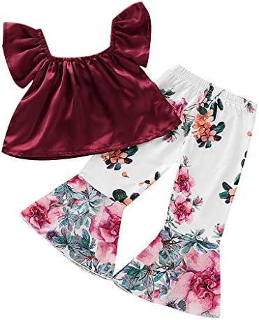 Baby Girls Sets Baby Girls Clothes Baby Girls Tunic Plaid Ruffle Bowknot Tank Top+ Legging Pants Outfit